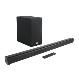 JBL Cinema SB160 - Black - 2.1 Channel soundbar with wireless subwoofer - Hero JBL Cinema SB160 - Black - 2.1 Channel soundbar with wireless subwoofer - Hero